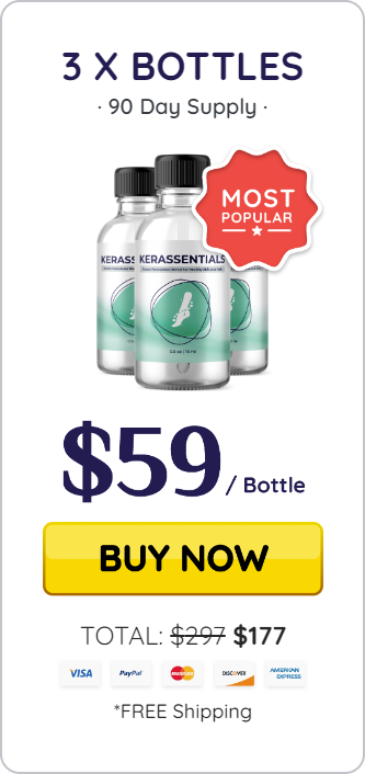 Kerassentials price three bottle